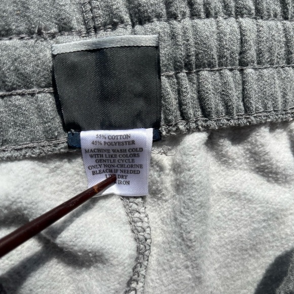 Men's MV Sport Joggers Gray Vermont University M Stretch Pockets Academia Sweats - Picture 4 of 12